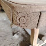 Table bois art déco