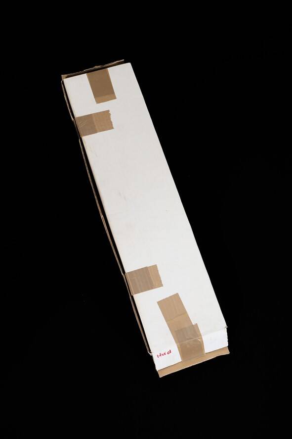 Grand candélabre David Klein-Saks / blanc / design postmoderne danois / années 1980