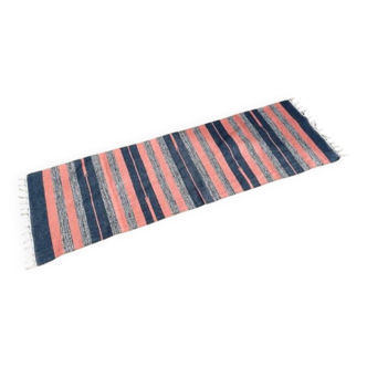 Tapis kilim en coton, années 1980