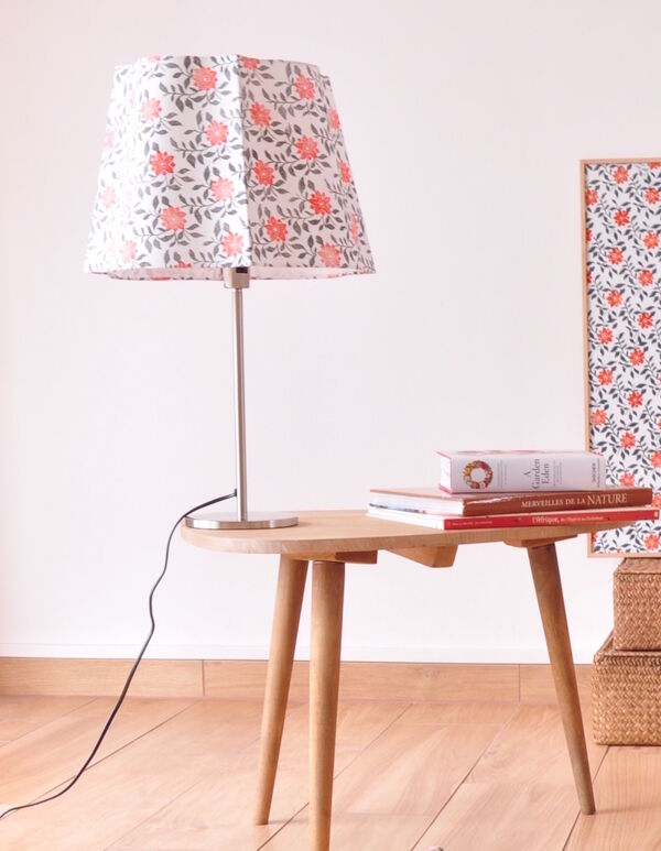 Abat-jour carré alsacien