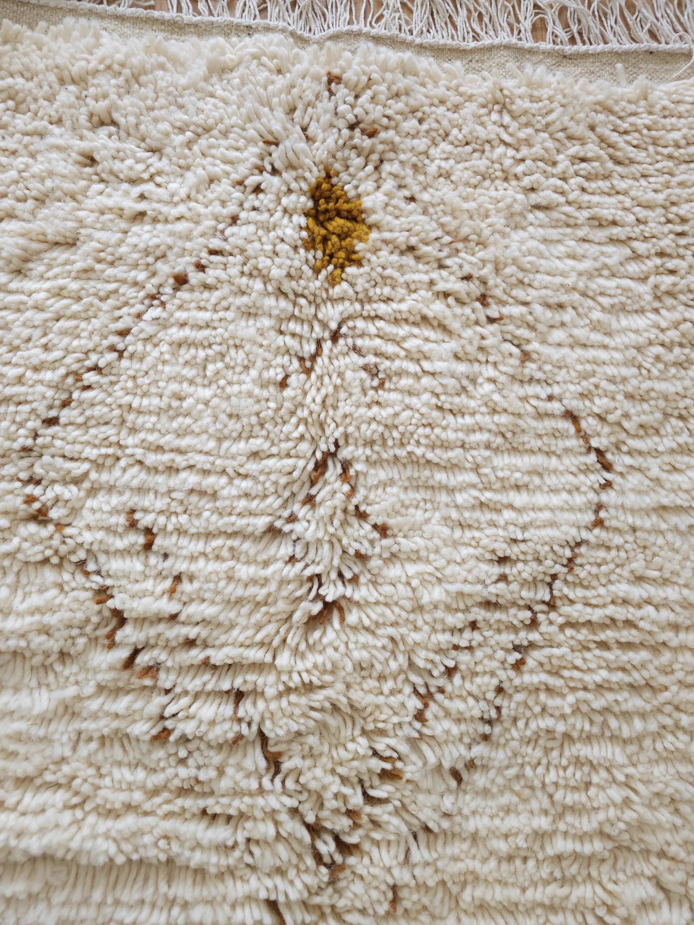Handwoven Moroccan rug 3 x 2 m