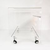 Space-age vinyl record cabinet, Roche Bobois, designed by M. Dumas, France