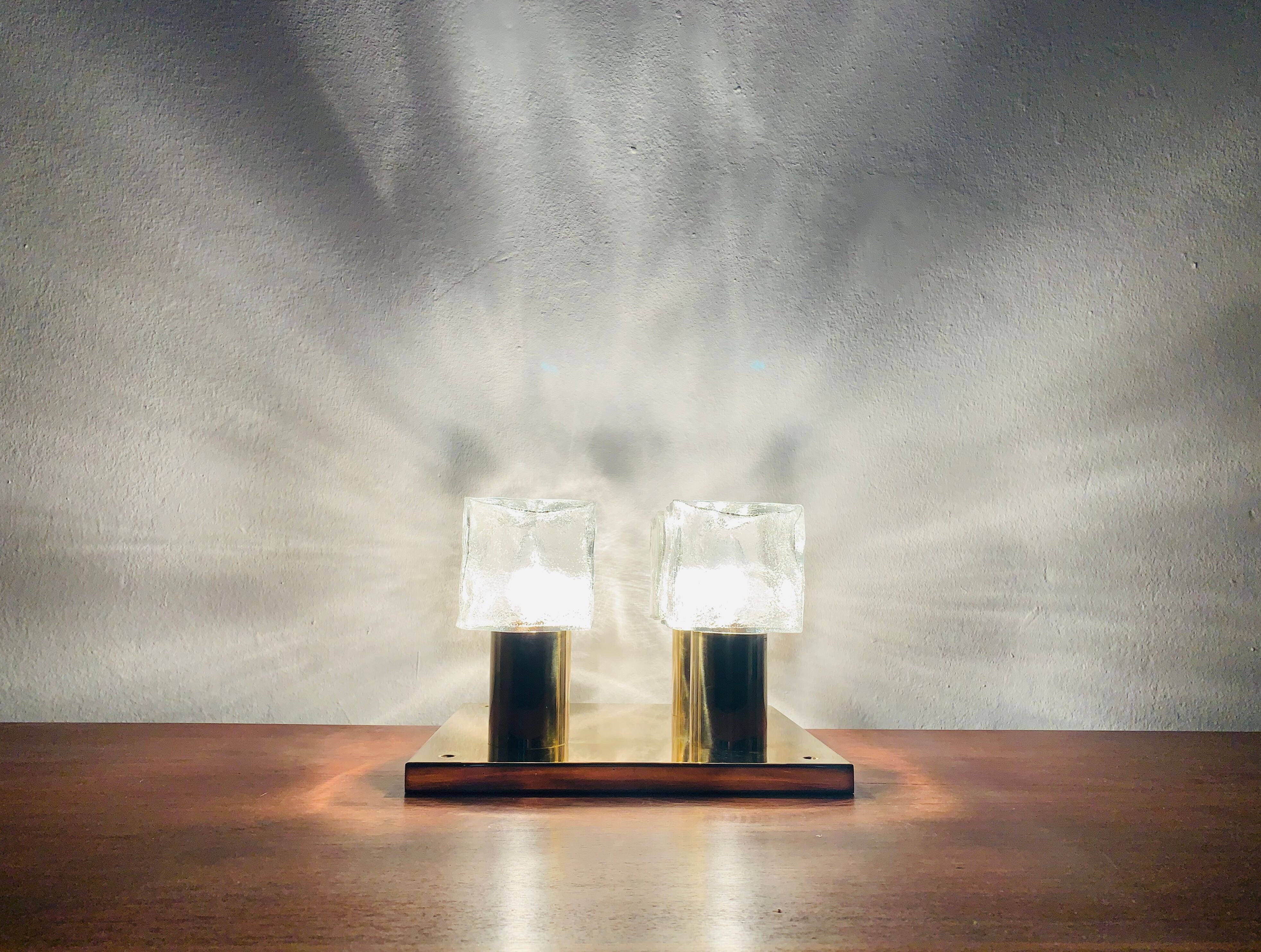Ice Cube Flush Light by J.T. Kalmar for Franken KG