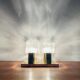 Ice Cube Flush Light by J.T. Kalmar for Franken KG