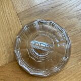 Sucrier en verre moulé