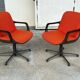 Pair Of Comforto Edition Armchairs Circa 1970