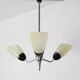 Mid-century Chandelier by Drukov,1960's.