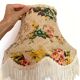 Abat jour vintage fleuri