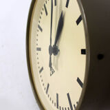Industrial railway clock by Pragotron, 1960s