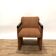 Fauteuil années 80, retapissé