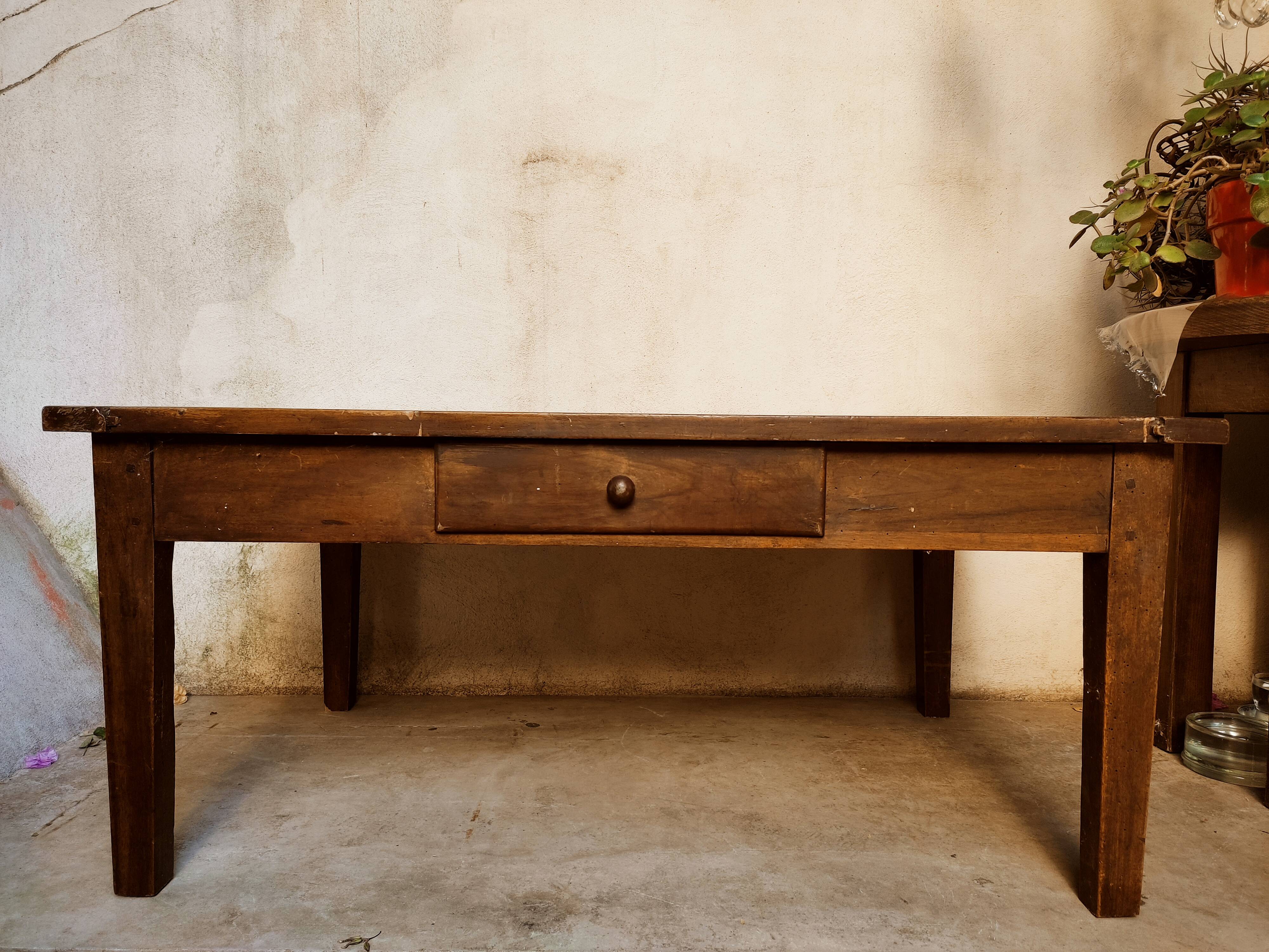 Wooden coffee table