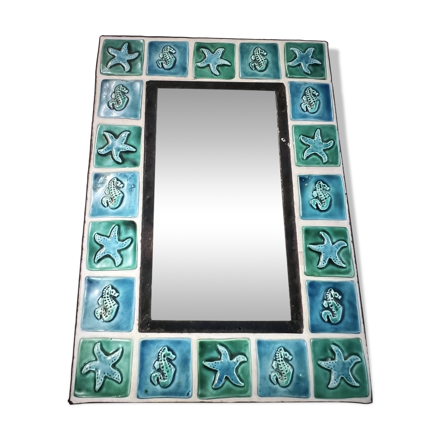 Ceramic mirror Odette Dijeux