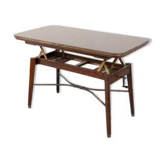 Table réglable italienne moderne, années 1960