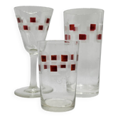 Verres viennois 1930