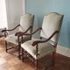 Pair of Louis XIII armchairs