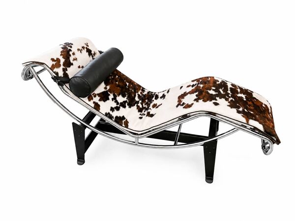 Fauteuil Lounge LC4 de Le Corbusier pour Cassina, Italie, années 2000
