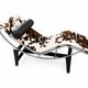 Le Corbusier Lounge Chair LC4 For Cassina, Italy, 2000s