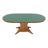 Mid-century Modern Italian Elm Root Oval Dining Table, 1950s