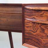 Vintage set of Danish rosewood bedside sewing nests attributed to Erling Torvits, 1960s