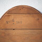 Miroir oval vintage 85x57cm