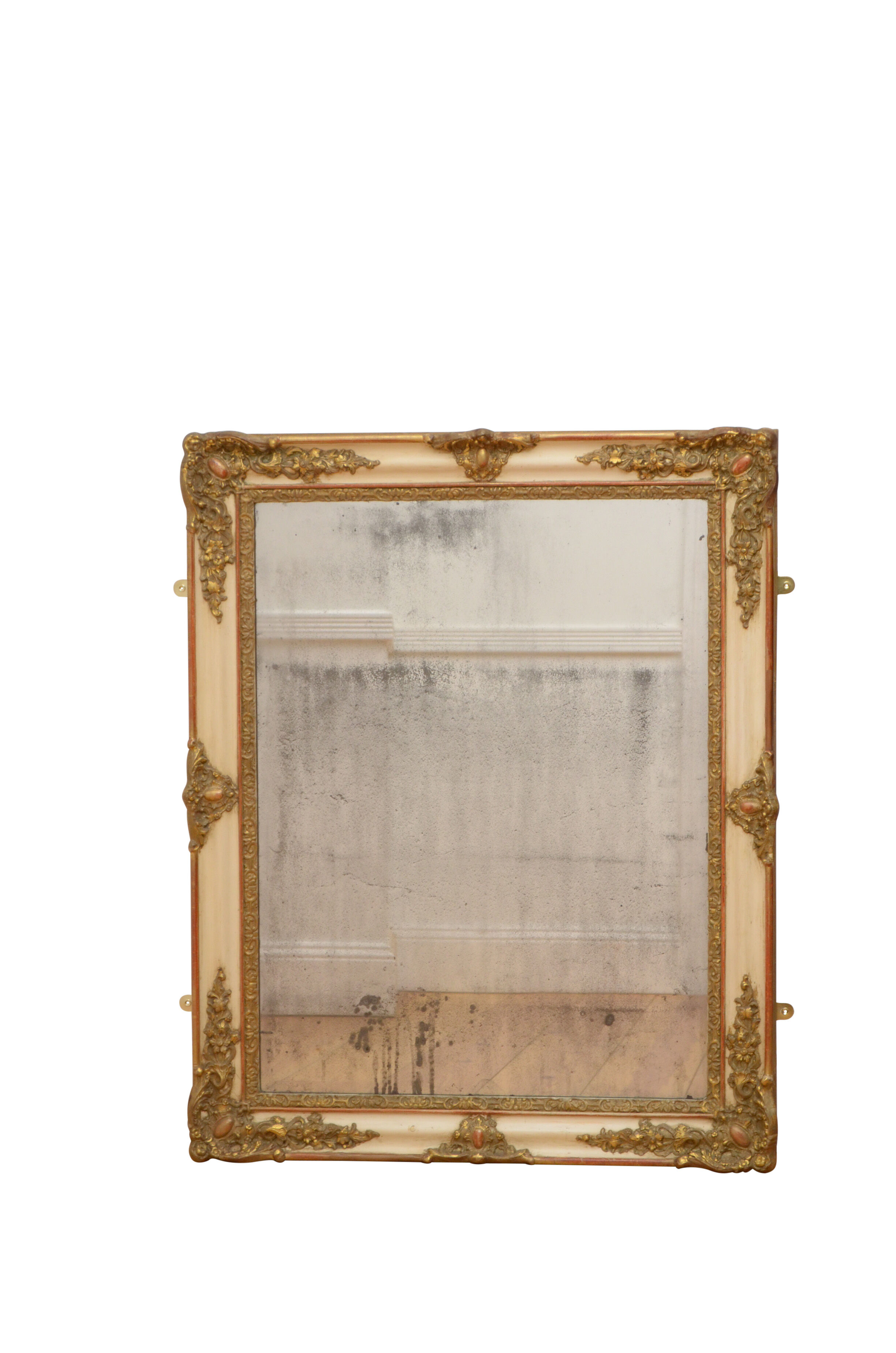 Elegant 19th century gilt mirror