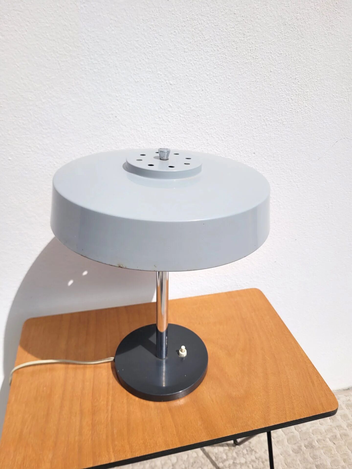Lampe moderniste Philips années 50