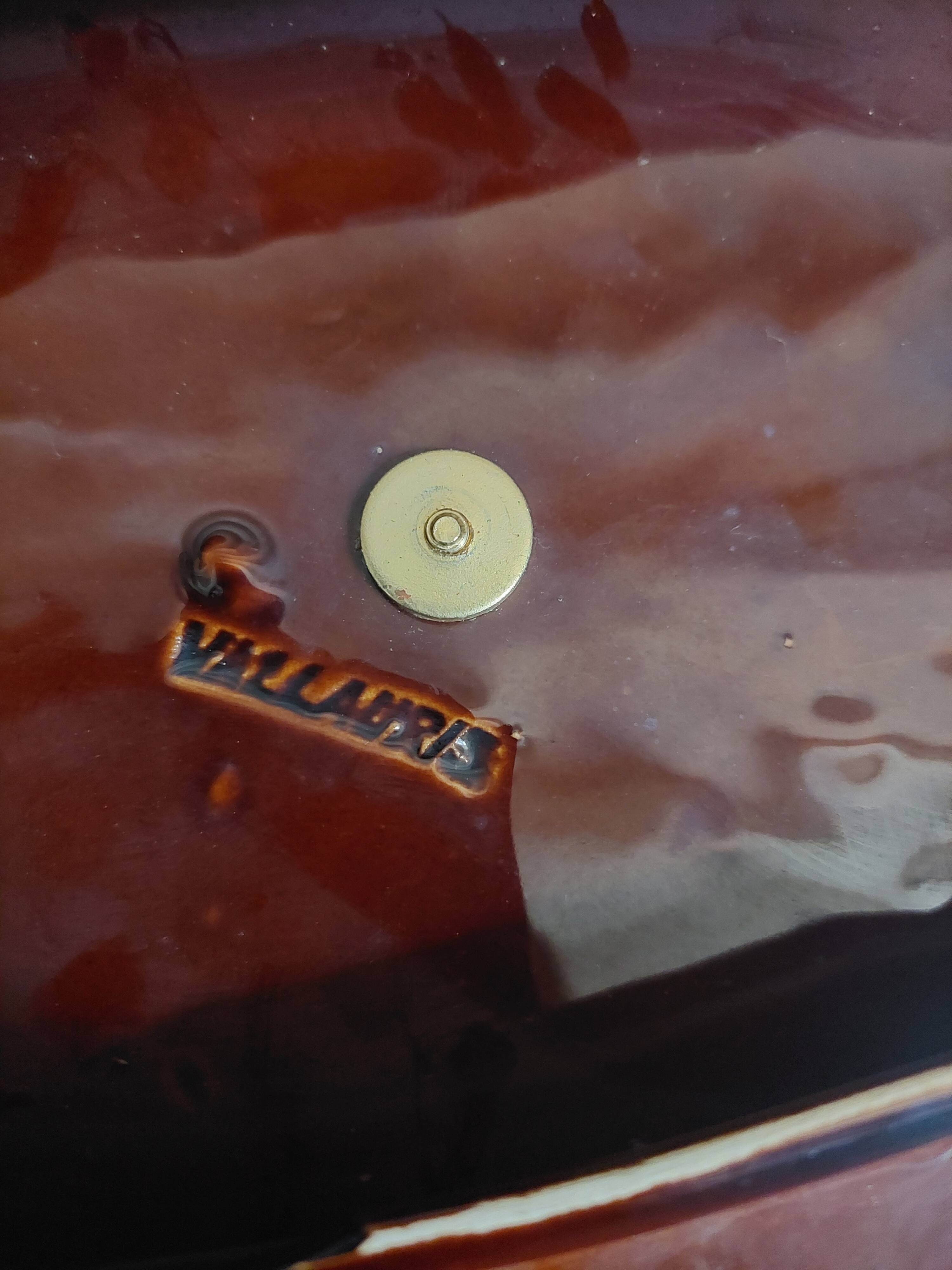 Plateau à fromages Vallauris années 70