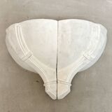 1940 plaster corner sconces