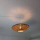 Suspension design cercles en rotin