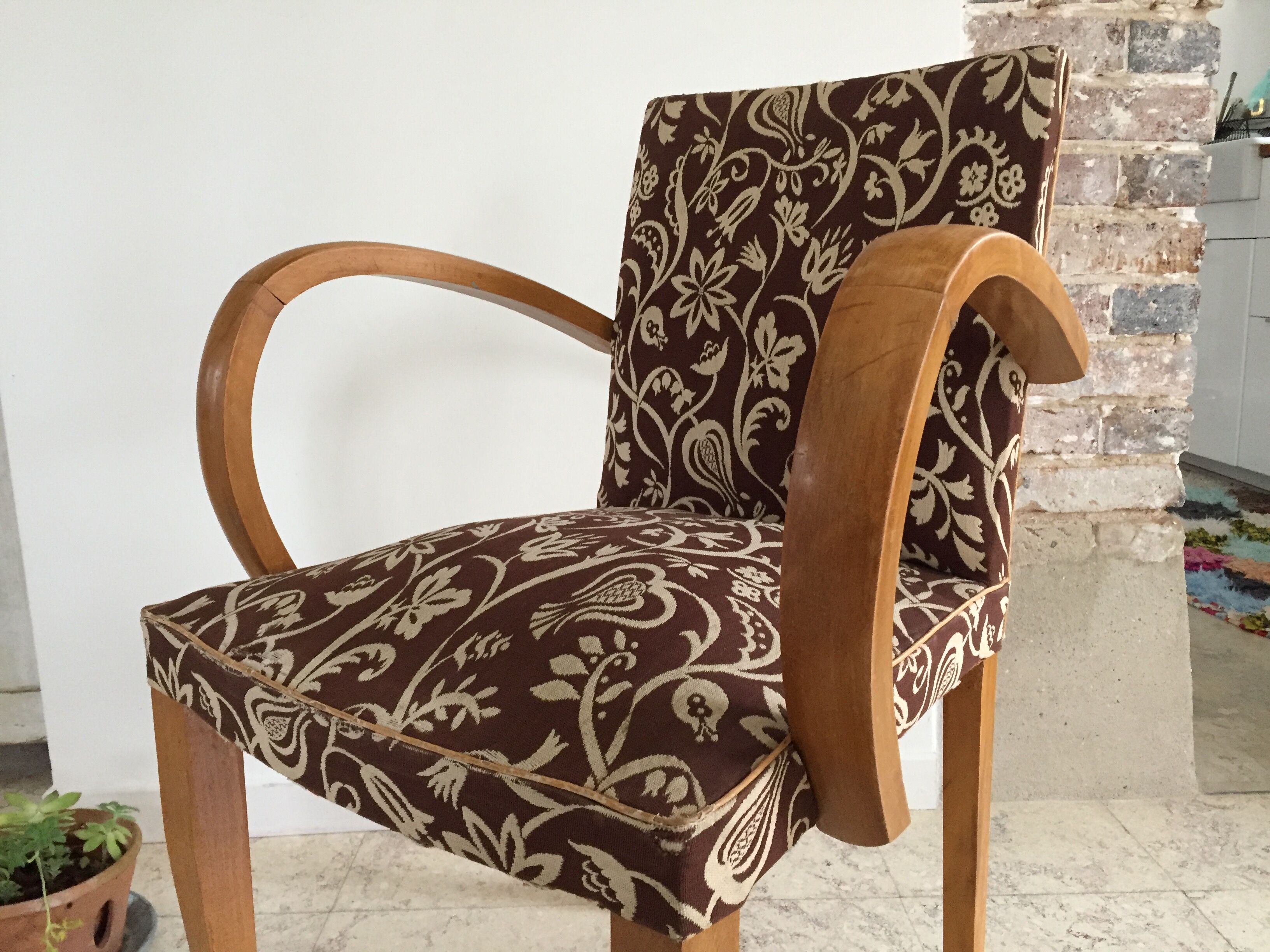 Bridge armchair 50s