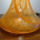 Blown glass mushroom lamp