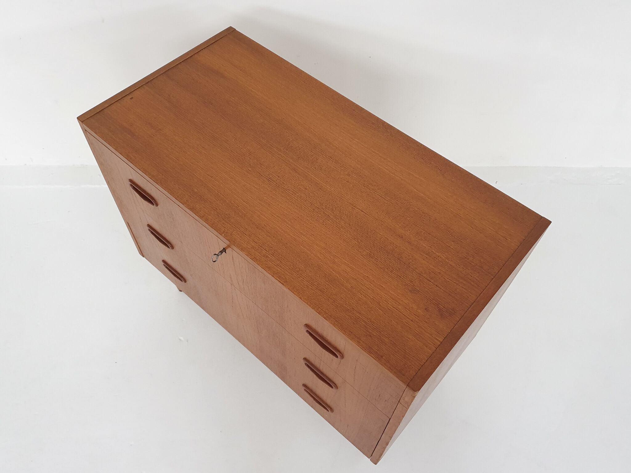 Scandinavian modern teak chest of drawers, Sweden 1960's