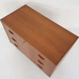 Scandinavian modern teak chest of drawers, Sweden 1960's