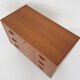 Scandinavian modern teak chest of drawers, Sweden 1960's