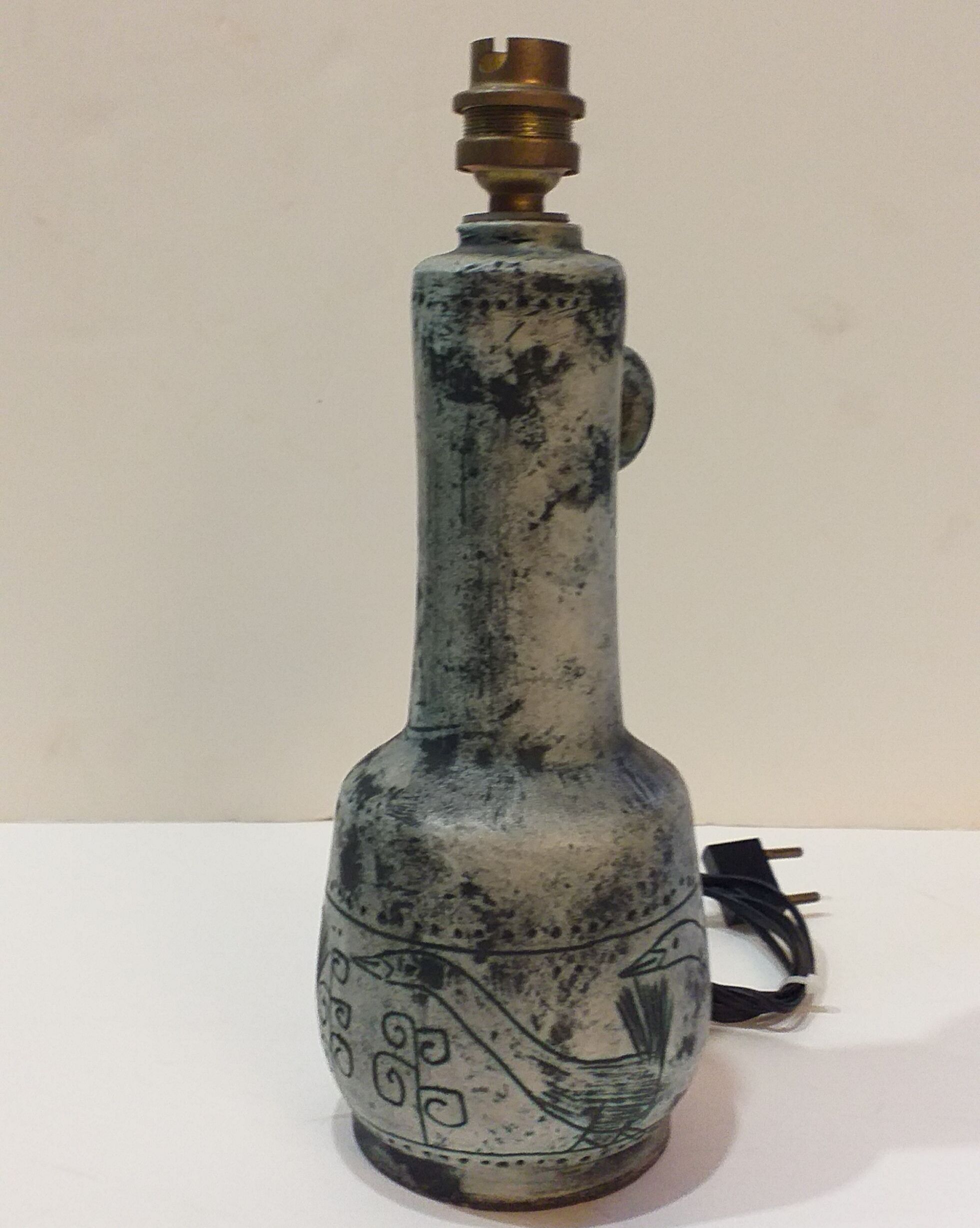 Lamp Jacques Blin ceramic