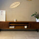 Vintage wooden row