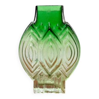 Vintage Finnish glass vase by Kaj Blomqvist for Kumela
