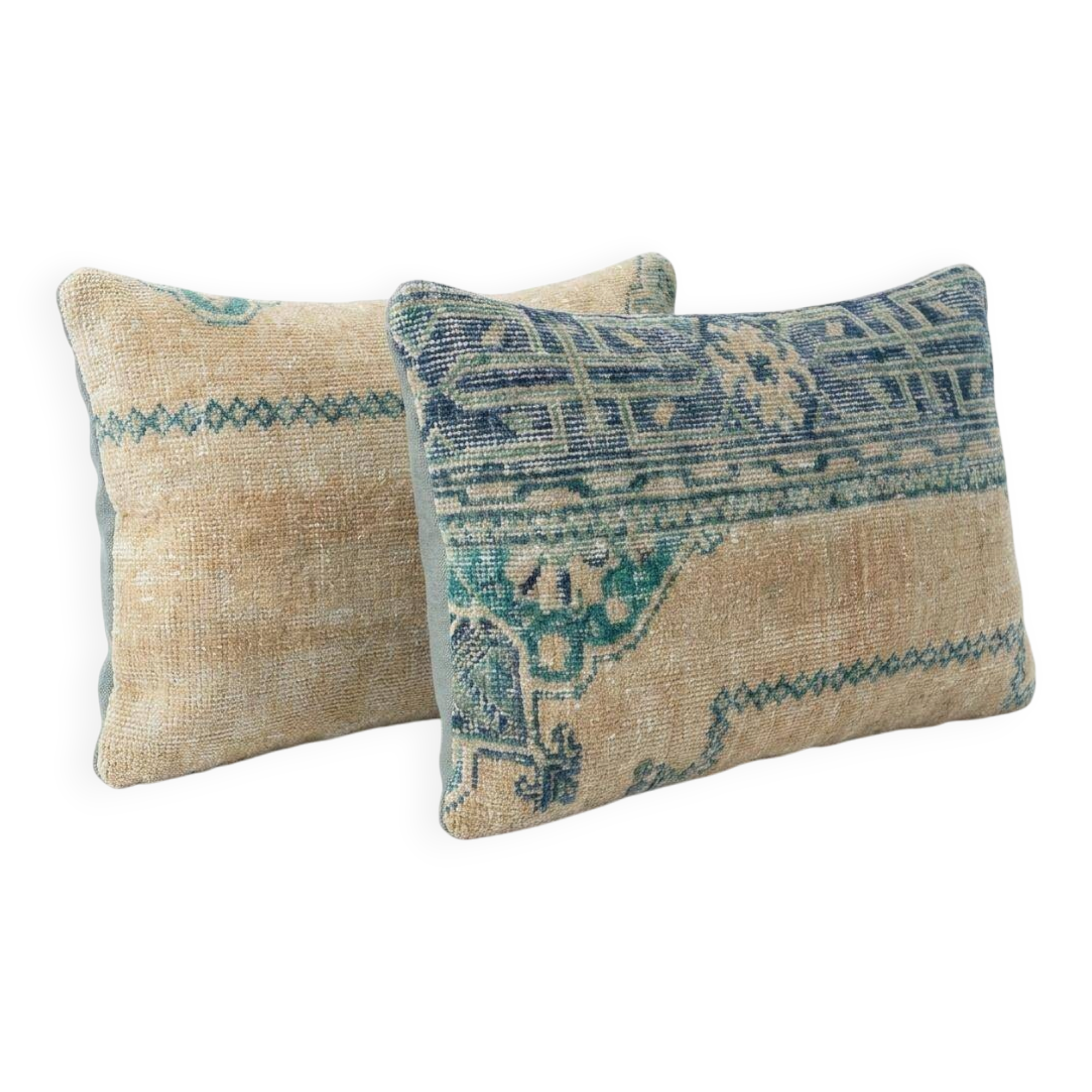 Set of 2 vintage Turkish cushion covers 41x61 cm