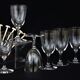 Série de 6 verres à eau en cristal de Baccarat modèle Comtesse de Paris