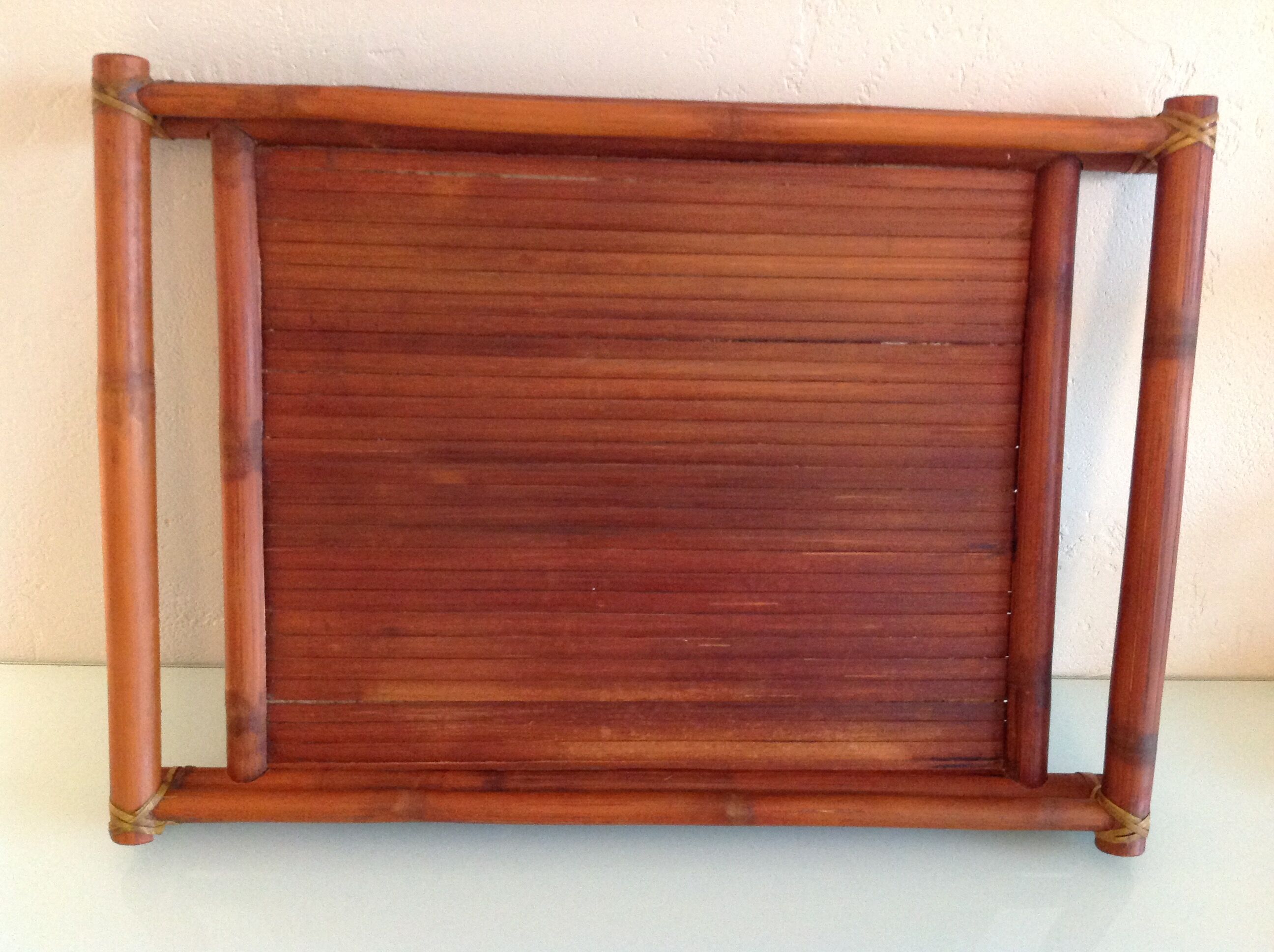 Rectangular bamboo tray 60/70s