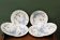 Set of 6 Jules Vieillard iron earth plates, St buveurs model