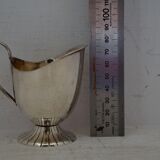 Pair of silverware saucepans