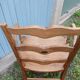 Chaise/ fauteuil en bois