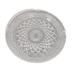 Ashtray empty pockets in cut glass 21,5cm
