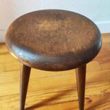 Antique solid wood stool