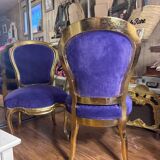 Set of 2 nursery-style chairs