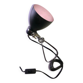 Black/pink clip-on spotlight