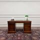 Classic English Desk Brown Leather