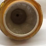 H. Becquet Quaregnon vase in the mastery style with birds of paradise decoration