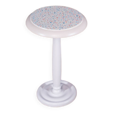 Terrazzo decor pedestal table